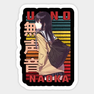 Naoka Ueno A Silent Voice Koe No Katachi Anime Sticker